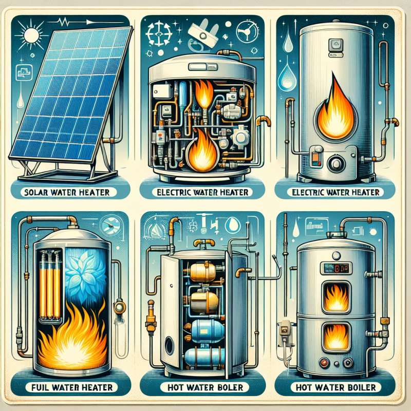 熱水爐, 聖火台, 洗面化粧台, 柴油燃燒機, 太陽能熱水器