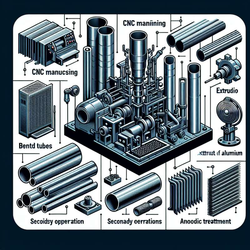 CNC, 工業擠型, 陽極處理