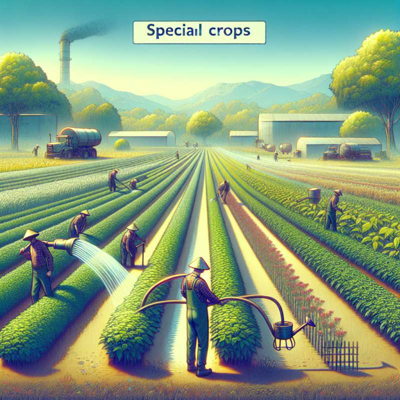 特用作物,栽培,農業科技,肥料,水資源