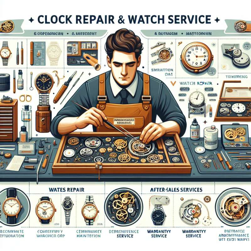 手錶維修,鐘錶,零售